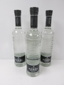 4 x Bottles of Maestro Dobel Diamante Reposado Tequila, 700ml.