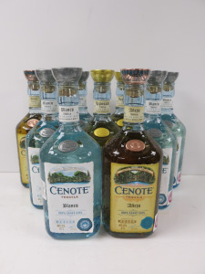 9 x Bottles of Cenote Tequila to Include: 5 x Blanco, 2 x Anejo & 2 x Reposado, 700ml.