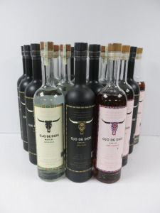 Crate Containing 18 x Bottles of Ojo De Dios Mezcal to Include: 6 x Original, 8 x Odd Caf&eacute; & 4 x Odd Hibiscus, 700ml. Note: Crate not included.