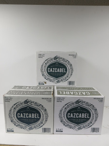 4 x Cases of 6 Bottles of Cazcabel Silver Edition Blanco Tequila, 700ml.