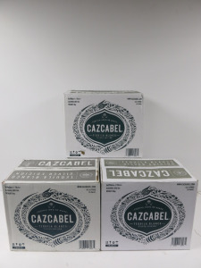 4 x Cases of 6 Bottles of Cazcabel Silver Edition Blanco Tequila, 700ml.