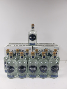 24 x Bottles of Cazcabel Silver Edition Blanco Tequila, 700ml. NOTE: crate not included.