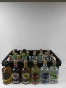 22 x Bottles of Cazcabel Tequila to Include: 7 x Blanco, 6 x Coconut Liqueur, 3 x Coffee Liqueur, 3 x Anejo, 2 x Reposado & 1 x Honey Liqueur, 700ml. NOTE: crate not included.