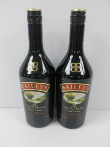 2 x Bottles of Baileys The Original Irish Cream Liqueur, 700ml.