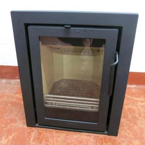 Contura i4 Modern Cassette Stove. Black Finish with 3 Sided Frame, Multifuel. 3-5kw Output. RRP 1495