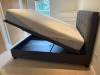 Walkworth / Nicola Ultra 5ft King Size Lift Up Otterman Bed with Mlily Harmony Ortho Mattress. - 6