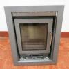 Stovax Riva 40 Cassette Multi Fuel Stove, in Storm Metallic Finish. 5kw Output. RRP £1489