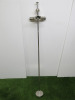 Porta Romana 3 Bulb Nickel Ceiling Light, Model GU10 5EU. Size 122cm.