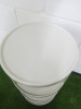 Kartrell Componibili Cabinet Model 4965-6-7 In White. Size H58 x Dia31cm. - 3