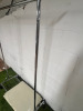 Mobile Clothes Rail with Shelf & Cover. Size H170cm x W130cm. - 4