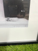 Black & White Signed Cityscape Print, Framed in Black & Glazed. Size H84cm x W64cm. - 2