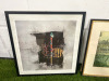 2 x Framed & Glazed Pictures. Size 1 x H45 x W46cm & H52cm x W42cm. (As Viewed). - 2