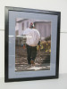 Framed & Glazed Photograph by Jamie Williams of Elder Walking in Nepal. Size H64 x W50cm.