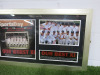 Picture & Newspaper Cut Out " Our Worst & Best XI. Framed & Glazed. Size 45 x 77cm. - 3
