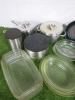 Quantity of Kitchen Accessories to Include: 3 x Sauce Pans, 2 x Frying Pans, 2 x Storage Holders, 12 x Glass Dishes, 1 x Loaf Tin, 1 x Stew Pot etc (As Viewed/Pictured). - 2