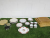 Quantity of Homeware to Include: 30 x Pieces of Alfred Meakin Ironstone Crockery, 12 x Place Mats, 3 x Chopping Boards, 12 x Blomus Coasters & 1 x Blomus Salt & Pepper Shaker Set. - 7