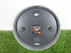 Lascelles Sync Grey Station Wall Clock with Orange Hands. - 3
