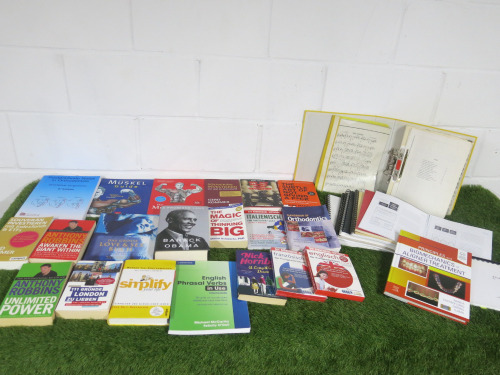 20 x Books & 8 Others to Include: Human Biology, Orthodontics, Language, Music & Fiction.