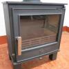 ACR Malvern Multi Fuel Stove, in Steel Matt Black Finish, Brushed Steel Handle, 5kw Output. RRP £899 - 2