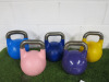 5 x Assorted Kettlebells to Include: 4 x Wolverson & 1 Other 20, 16, 2 x 12 & 8kg.