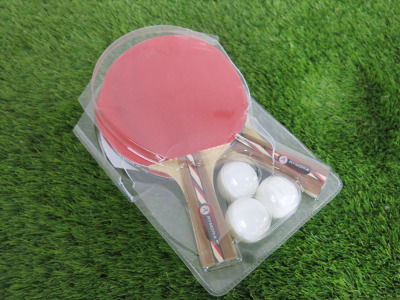 Set of 2 x Rymora Table Tennis Bats and Balls.