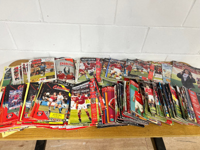 Lot of Vintage Charlton Athletic F.C. Programmes to Include: 70's, 80's, 90's, 00's (Condition As Viewed).
