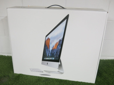 Apple 27" Imac, I5-3.3GHz, 32GB Memory, 2TB Harddrive, with Retina Display, Comes with Keyboard, Mouse and Power Supply.