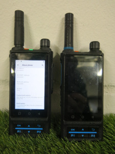2 x Inrico S200 4G LTE Android 10 Network Radio/Rugged Walkie Talkie Mobile with Camera.