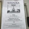 Stovax View Free Standing Multi Fuel Stove, Cast Iron & Steel in Matt Black, 4.9kw. RRP £1449 - 13