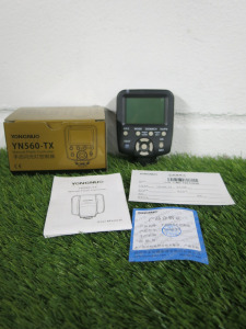 Yongnuo Digital YN560-TX Manual Flash Controller, with Manual and Original Box.