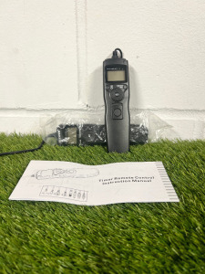 2 x Time Remote Controls to Include: 1 x Neewer & 1 x Other, with Manual.
