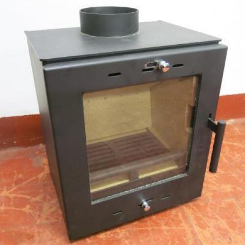 Pevex Eco 30 Multi Fuel Compact Stove (No Legs) Matt Black, 1.5-4kw Output. RRP £579