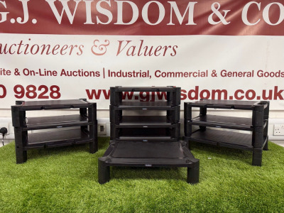 12 x Von Haus Monitor Stands & 1 x Kingston Foot Rest.
