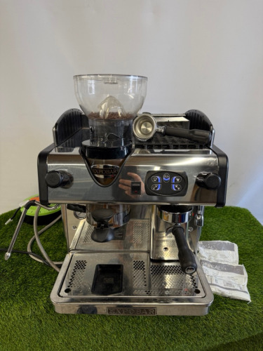 Expobar Zircon Single Group Coffee Machine with on Demand Grinder, Model EHED-C32B-22AN, S/N 62302497. DOM October 2023.