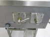 Chinese Commercial Gas One Burner Wok Cooker. Size H123 x W50 x D100cm. - 2
