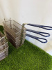 6 x Commercial Deep Fat Frying Baskets. - 3