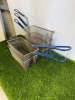 5 x Commercial Deep Fat Frying Baskets. - 2