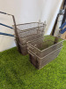 5 x Commercial Deep Fat Frying Baskets. - 3