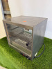 Parry Countertop Electric Heated Cabinet. Size H40 x W40 x D33cm. NOTE: missing dial. - 3