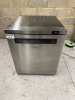 Foster Stainless Steel Undercounter Freezer, Model 13-207 LR200. Comes with 2 Shelves. Size H82 x W68.5 x D76cm.