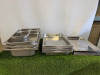 31 x Assorted Sized Metal GN Containers. - 5