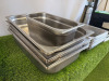 31 x Assorted Sized Metal GN Containers. - 6