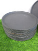 44 x Assorted Sized Tufftrays to Include:19 small (28cm),7 x Medium(35cm) & 18 x Large (42cm). - 5