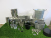 Quantity of Bar Accessories to Include: Spirit Measures, Cocktail Shakers, Cocktail Strainers, Bacardi Ice Bucket, Ice Scoop, Bottle Re Sealer, Garnish Trays, 2 Ice Ball Makers, & Bottle Pourers. - 8