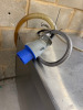 Meiko Commercial Front Loading Undercounter Glass Washer, Model FV40.2G. Comes with 2 Trays. Size H70 x W60 x D70. - 4