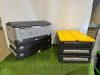 6 x Flip Box UL Folding Foam Boxes. Size H25 x W60 x D41cm.