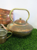 40 x Copper Ware Items to Include: 3 x Teapots, 26 x Bowls & 11 x Jugs. - 2