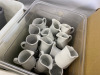 Approx. 945 Assorted Branded Quantity of Cameo China , Churchill & Jinqiangyi Restaurant White Crockery to Include: 720 x Dipping Bowls, Size 8cm, 65 x Bowls, Size 11.5cm, 26 x Small Jugs, 40 x Spoons, 17 x Dishes with Lids, 25 x Square Bowls, 23 x Bowls - 11
