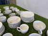 Quantity of White Crockery to Include: 8 x Coffee Cups, 10 x Espresso Cups, 2 x Milk Jugs, 10 x Bowls & 30 x Assorted Size Saucers. - 8