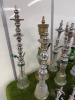 11 x 2 Piece Shisha & 6 x 1 Piece Shisha for Spares. NOTE: require hoses. - 2